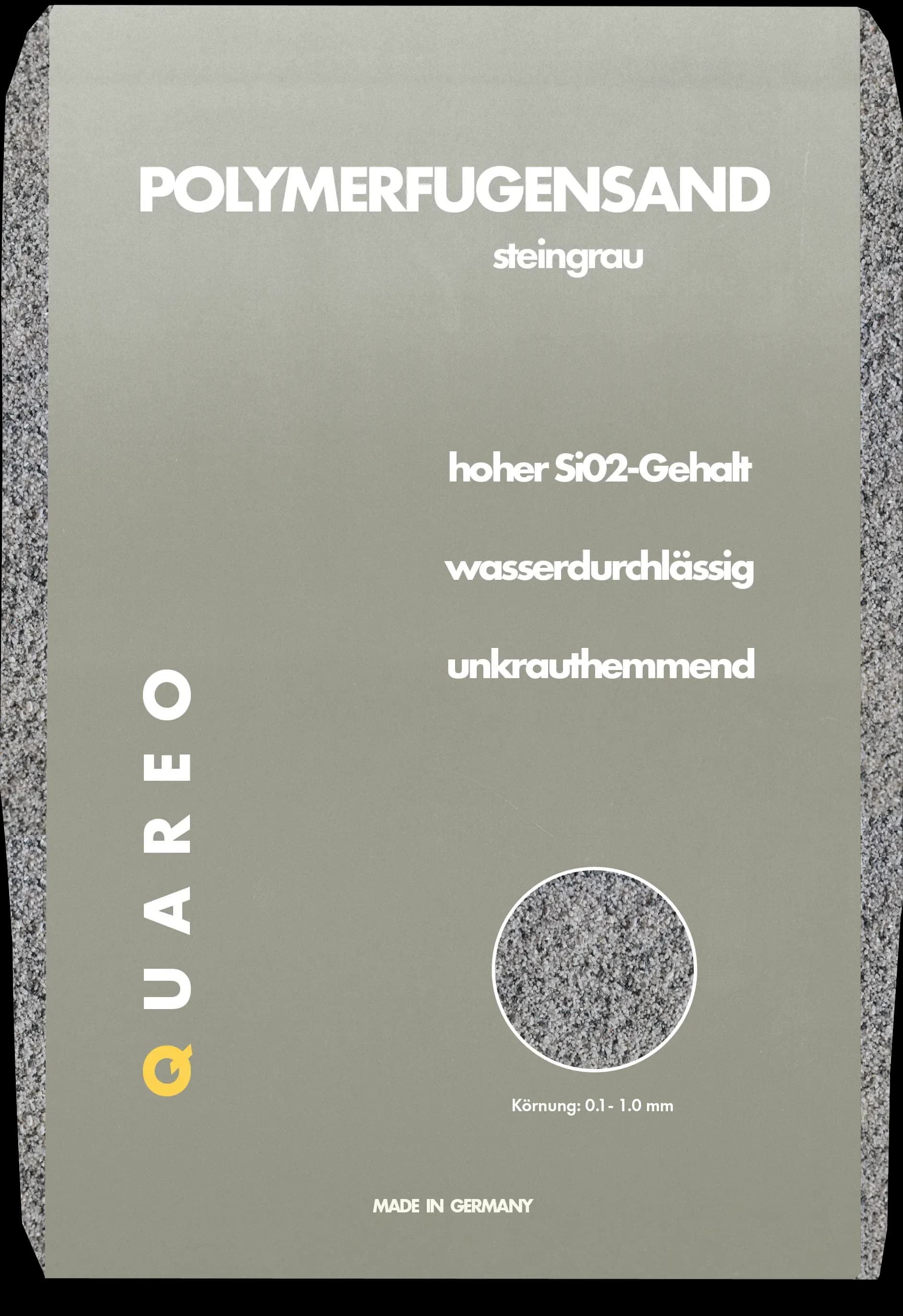 Quareo Fugensand Polymer steingrau, 0,1-1,0 mm