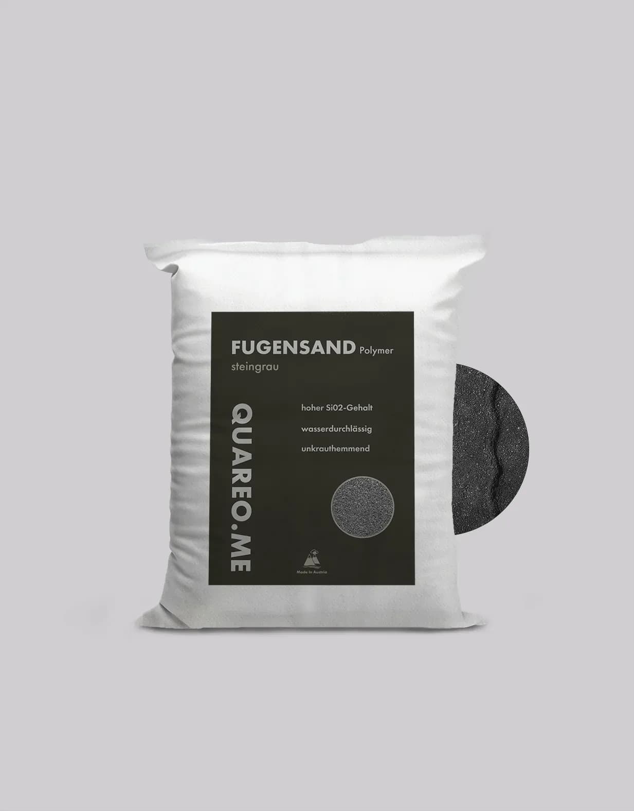 Quareo Fugensand Polymer steingrau, 0,1-1,0 mm