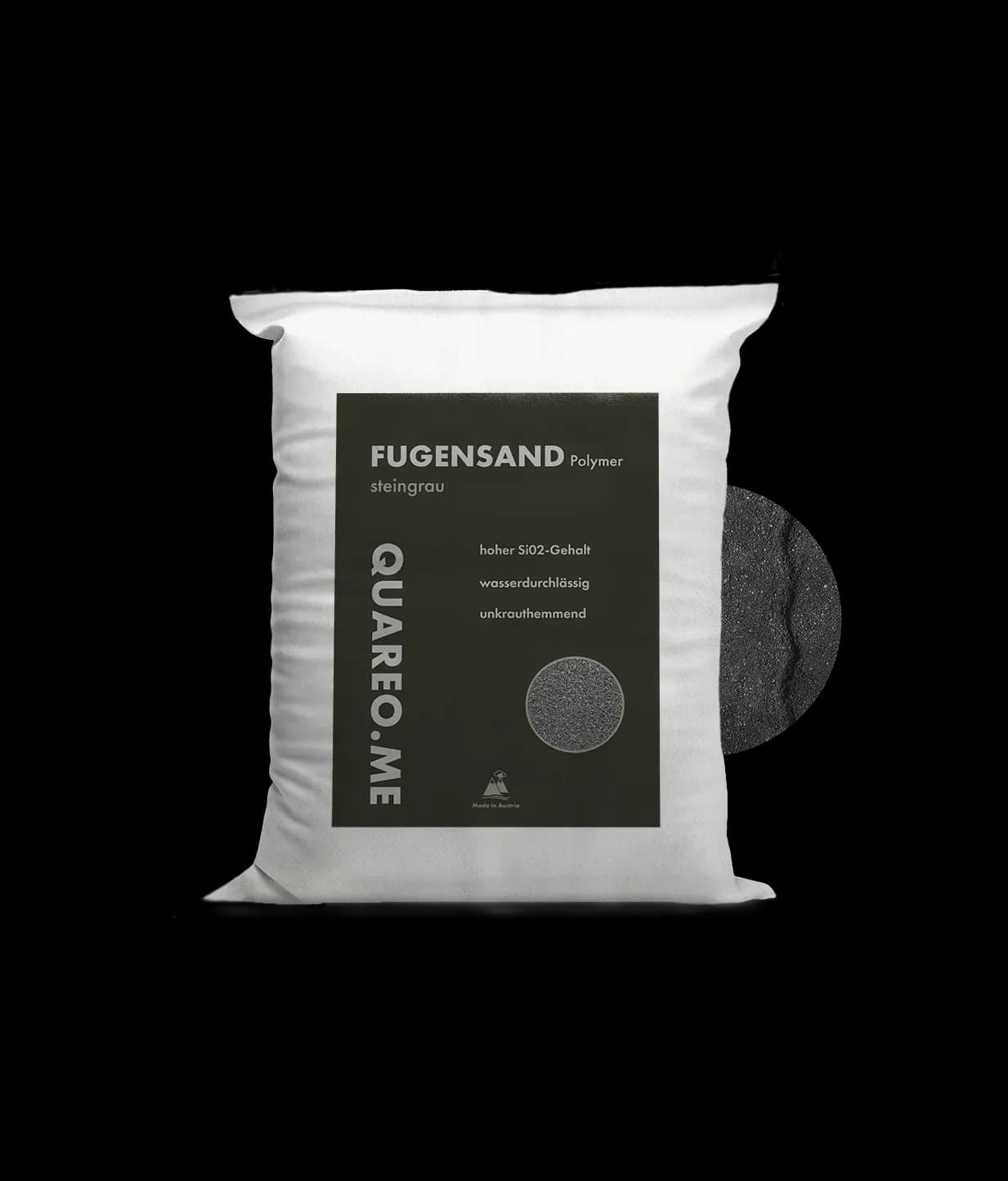 Quareo Fugensand Polymer steingrau, 0,1-1,0 mm