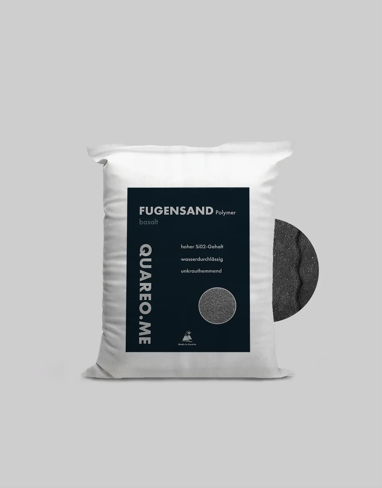 Quareo Fugensand Polymer basalt, 0,1-1,0 mm