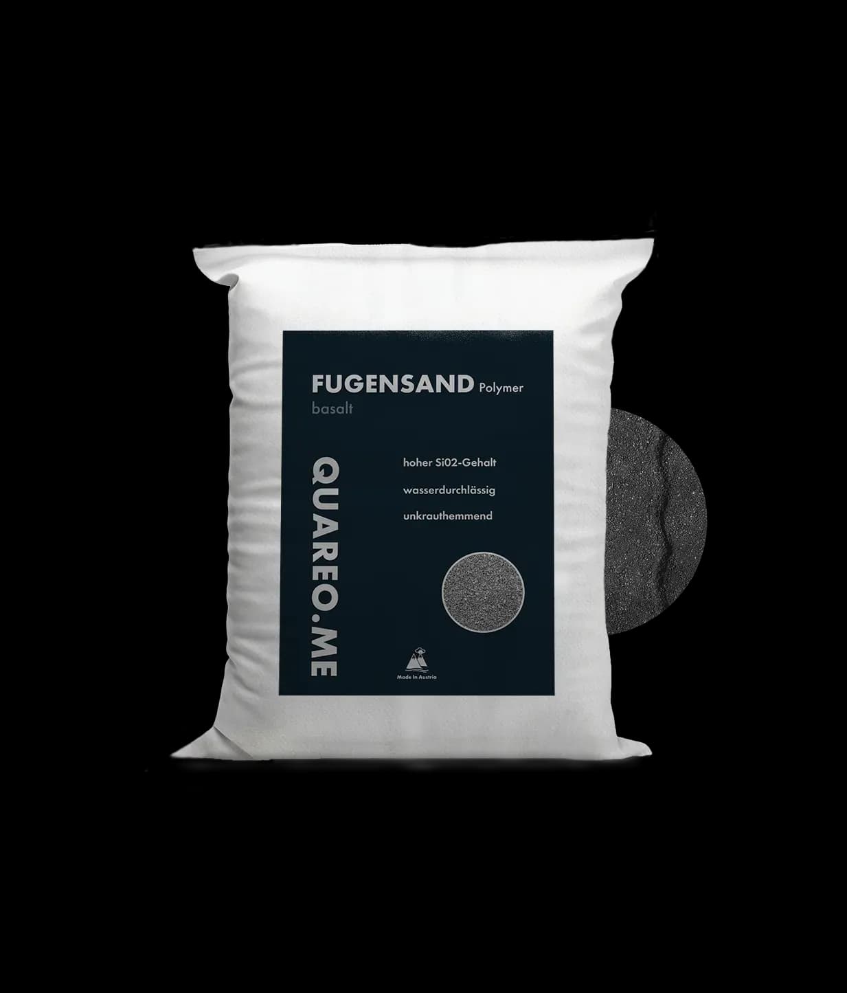 Quareo Fugensand Polymer basalt, 0,1-1,0 mm